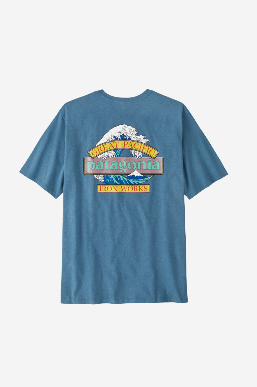 Patagonia Great Waves Responsibili-Tee Men Shore Blue