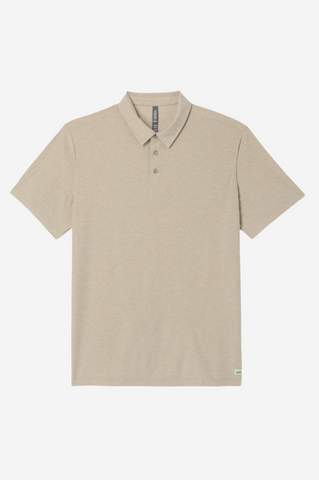 Vuori Strato Tech Polo Men Truffle Heather
