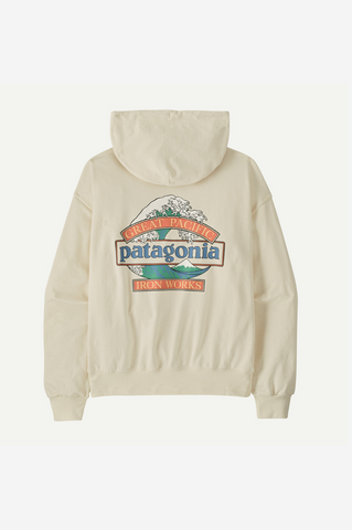 Patagonia Great Waves Daily Hoody Women Wool White