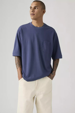 Levi’s SS Workwear Tee Blue Indigo