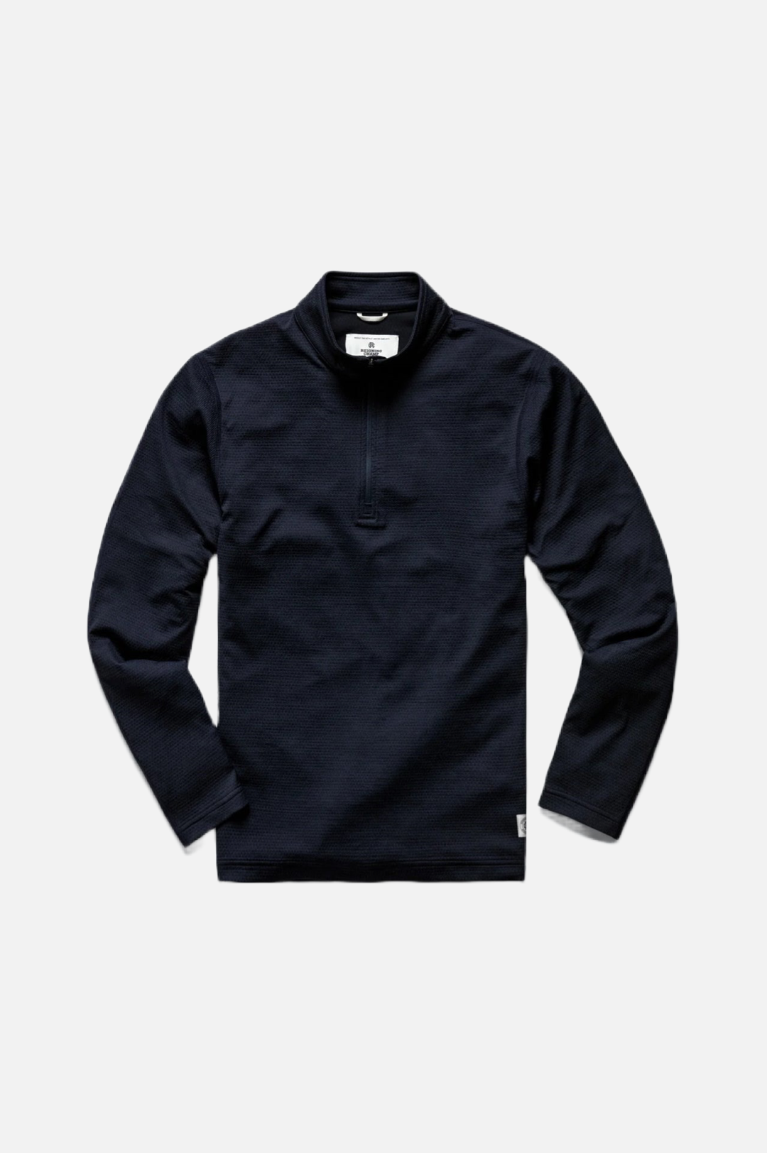 Reigning Champ Solotex Mesh Tiebreak Quarter Zip Men Navy