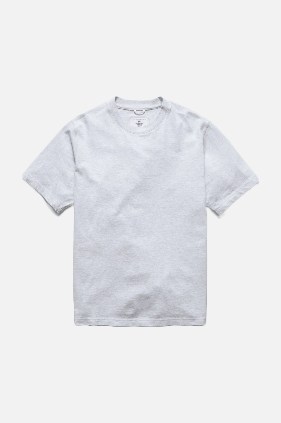 Reigning Champ Midweight Jersey Classic T-Shirt Men Heather Ash