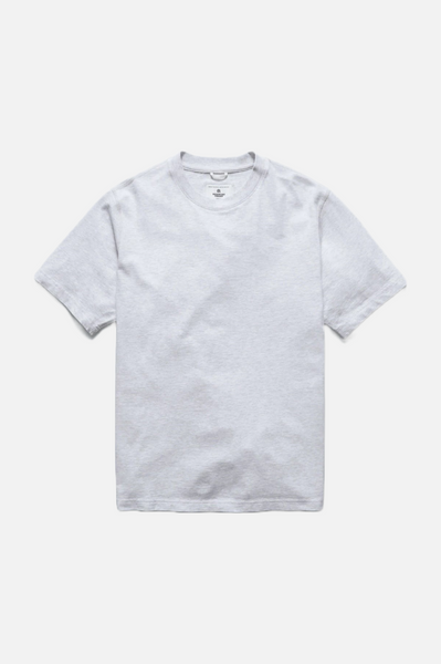 Reigning Champ Midweight Jersey Classic T-Shirt Men Heather Ash