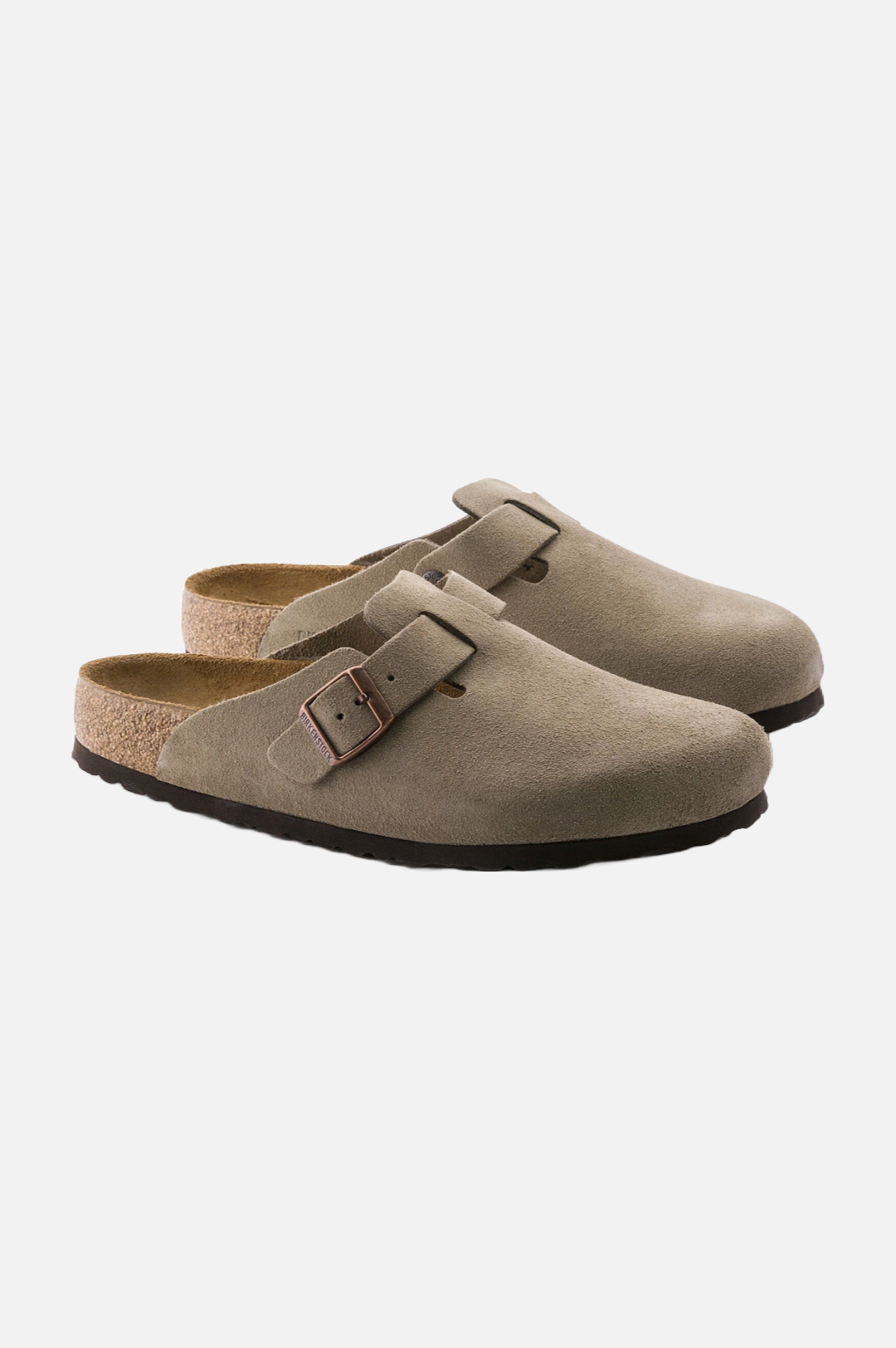 Birkenstock Boston BS Regular Fit Women Taupe