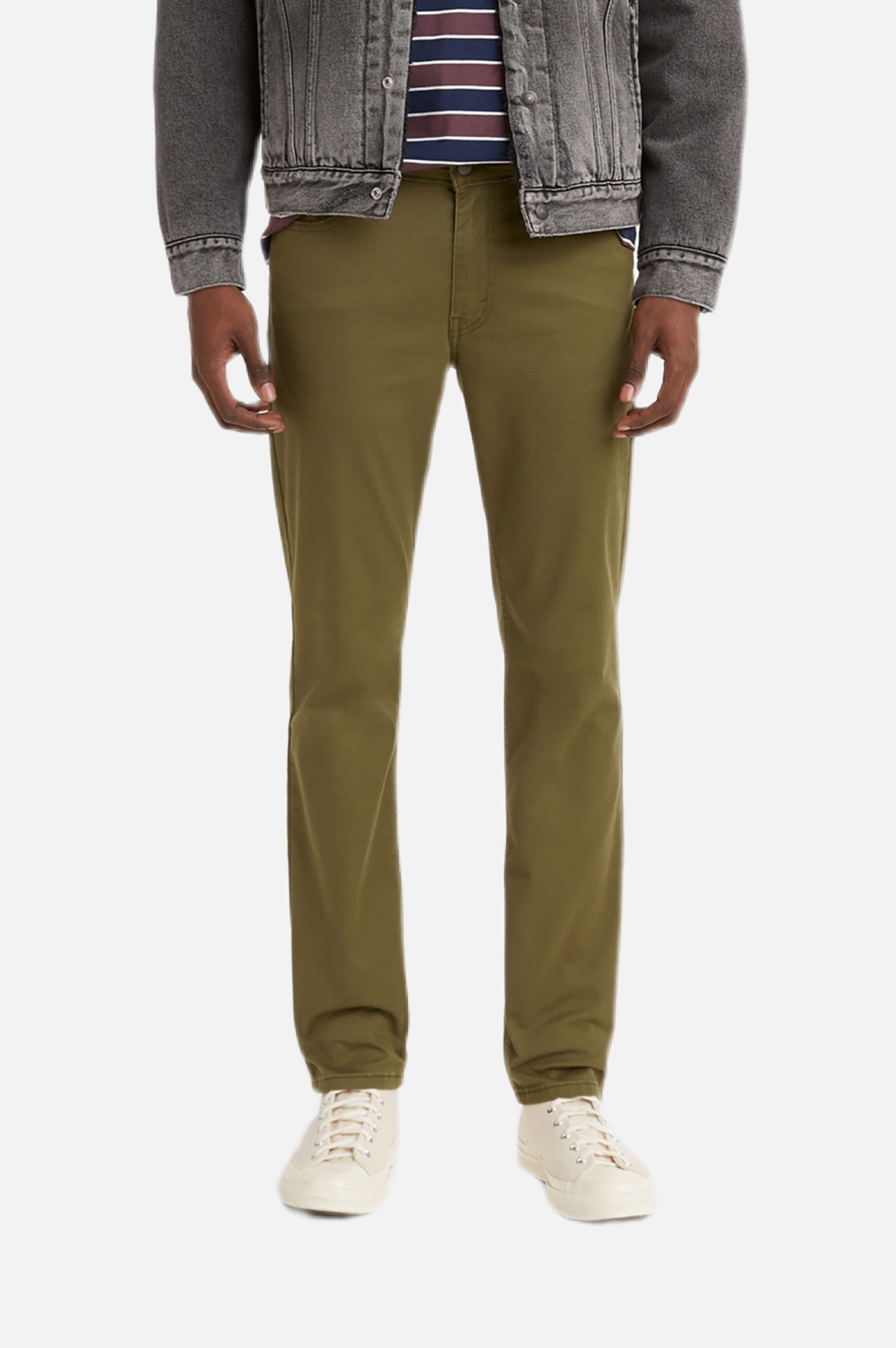 Levi's 511 Slim Denim Men Dark Olive Sorbtek