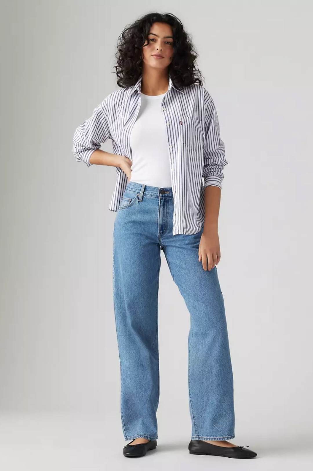 Levi's Baggy Dad Women Own It Stone