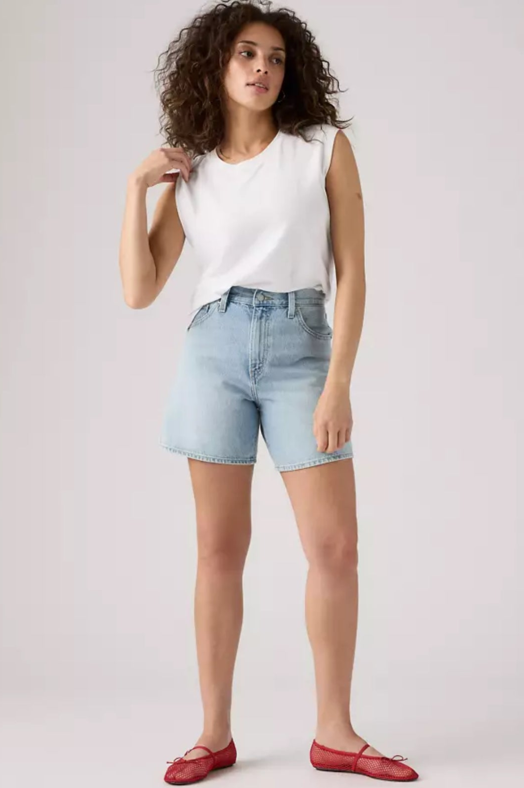 Levi's High Baggy Short Women Far And Wide