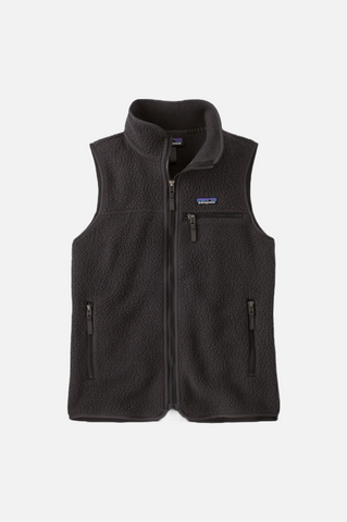 Patagonia Retro Pile Vest Women Ink Black