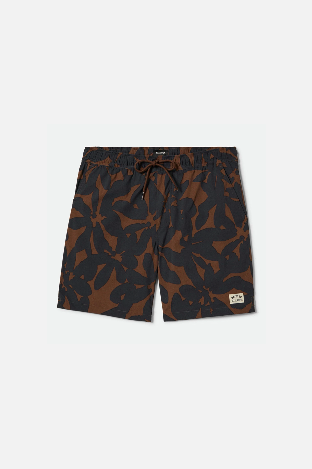 Brixton Everyday Hybrid 7” Short Men Pinecone Brown Floral