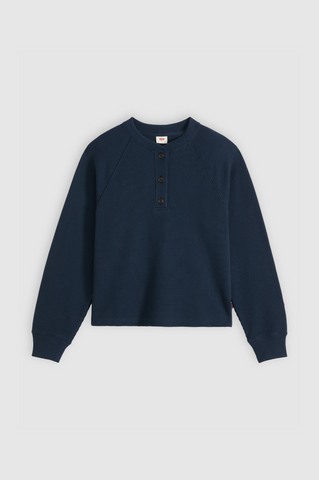 Levi's Lassen Henley Women Navy Blazer