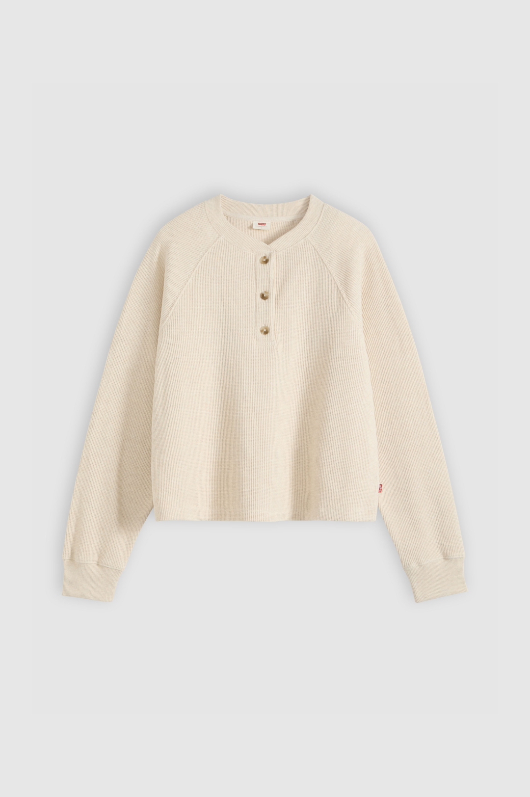 Levi's Lassen Henley Women Oatmeal Heather