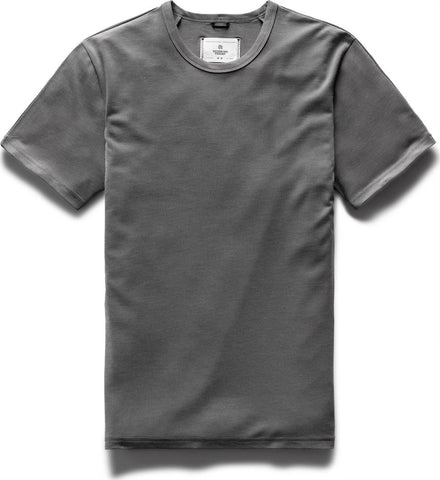 Reigning Champ Polartec Delta T-Shirt Men Heather Charcoal