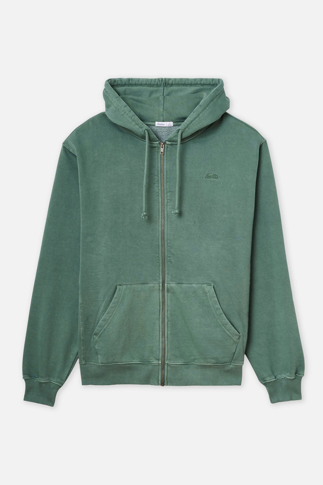 Katin Embroidered Full Zip Hood Fleece Men Duck