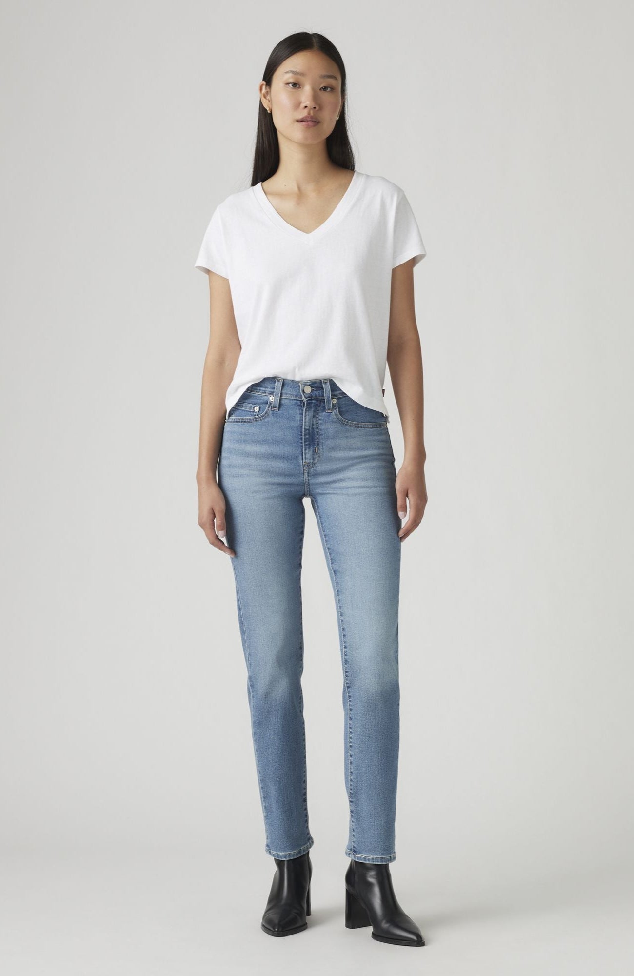 Levi's 724 High Rise Slim Straight Women Eternal Indigo