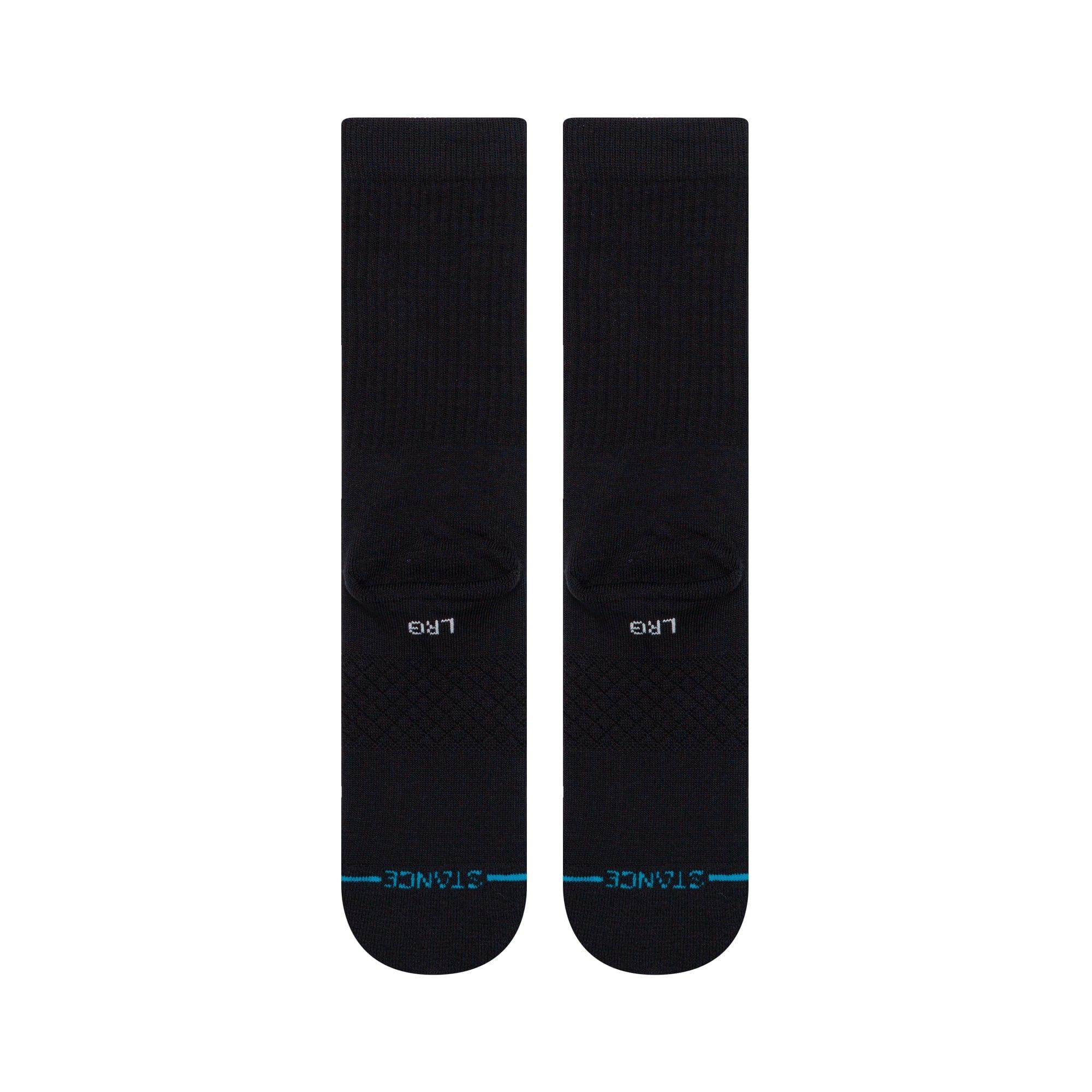 Stance Icon Crew Sock Men Black/White