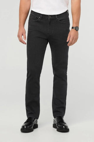 Duer Performance Denim Slim Straight Men Worn Black