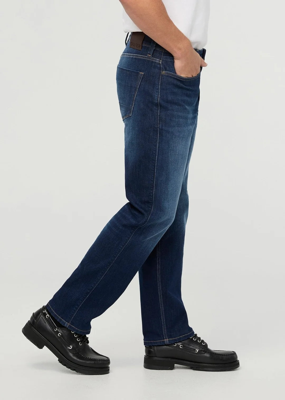 Duer Performance Denim+ Straight Men Heritage Indigo