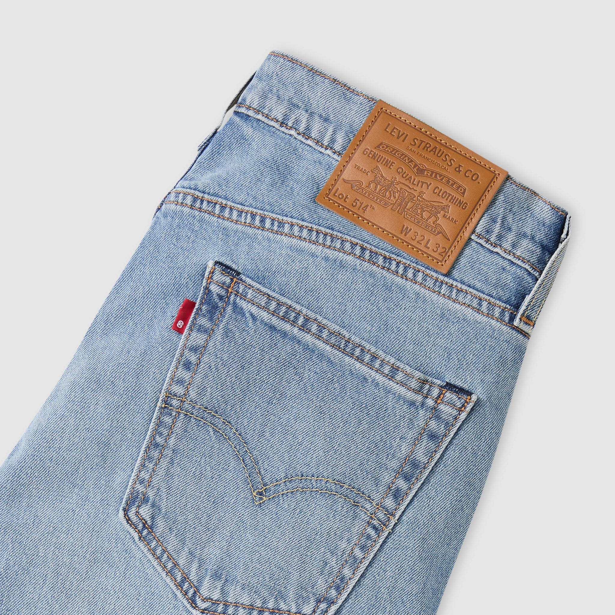 Levi's 514 Straight Denim Men Call It Off Medium Wash