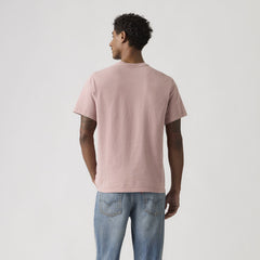 Levi's Essential Pocket Tee Men Garment Dye Woodrose Pink