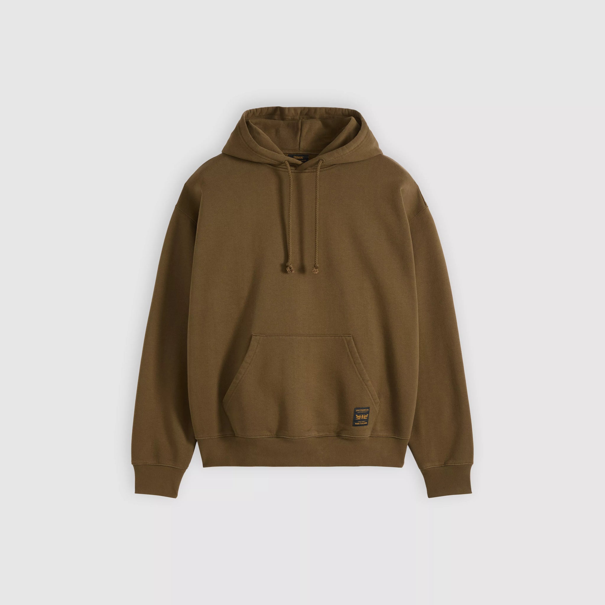 Levi's Workwear PO Hoodie Men Desert Palm Brown