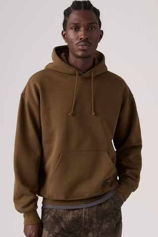 Levi's Workwear PO Hoodie Men Desert Palm Brown