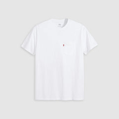 Levi’s SS Classic Pocket Tee Men White Slub
