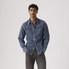 Levi's Barstow Western Men Standard Solucell Western Medium Wash