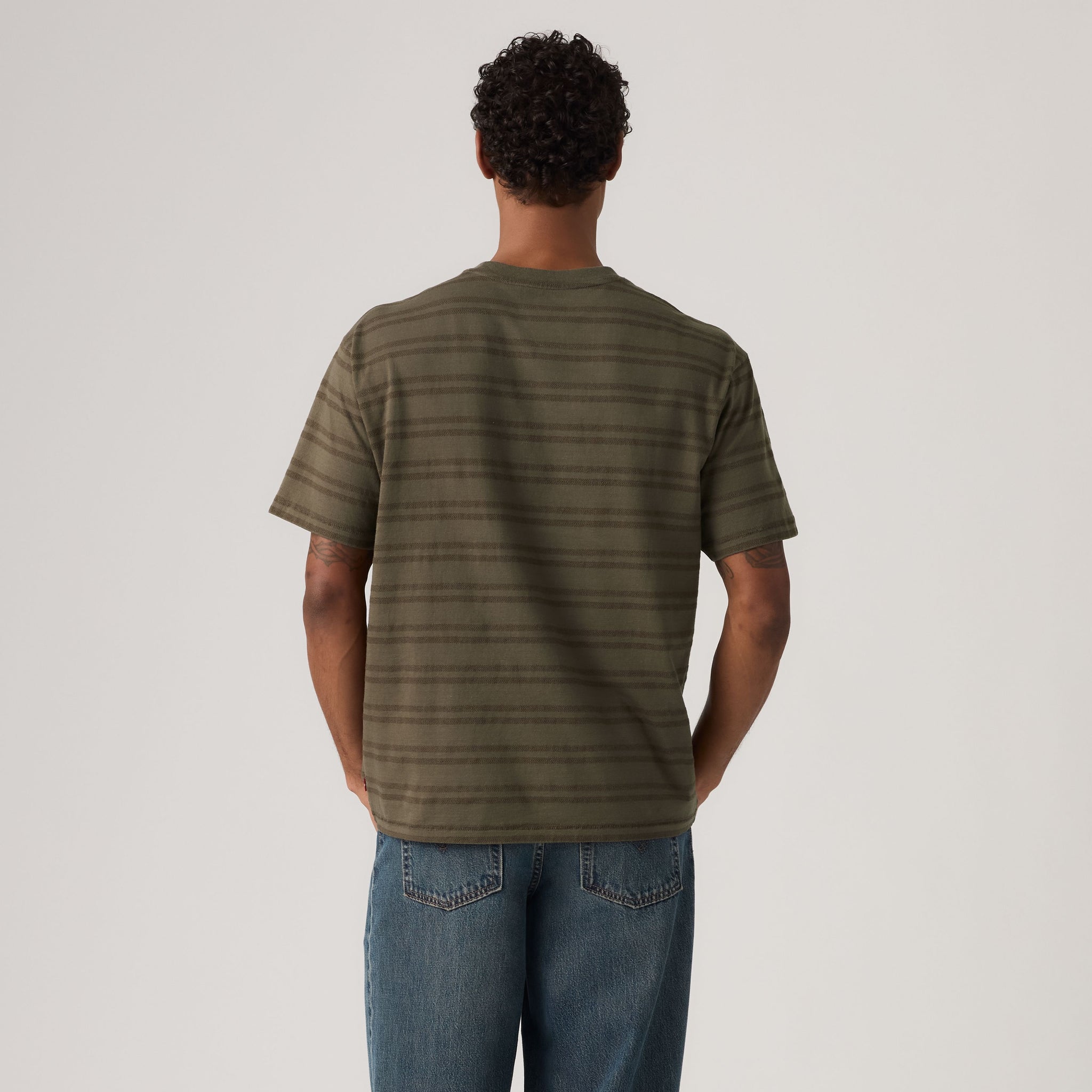 Levi's Red Tab Vintage Tee Men Grady Chevron Stripe