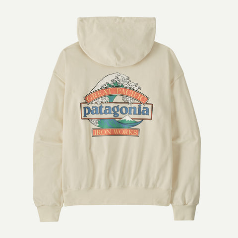 Patagonia Great Waves Daily Hoody Women Wool White