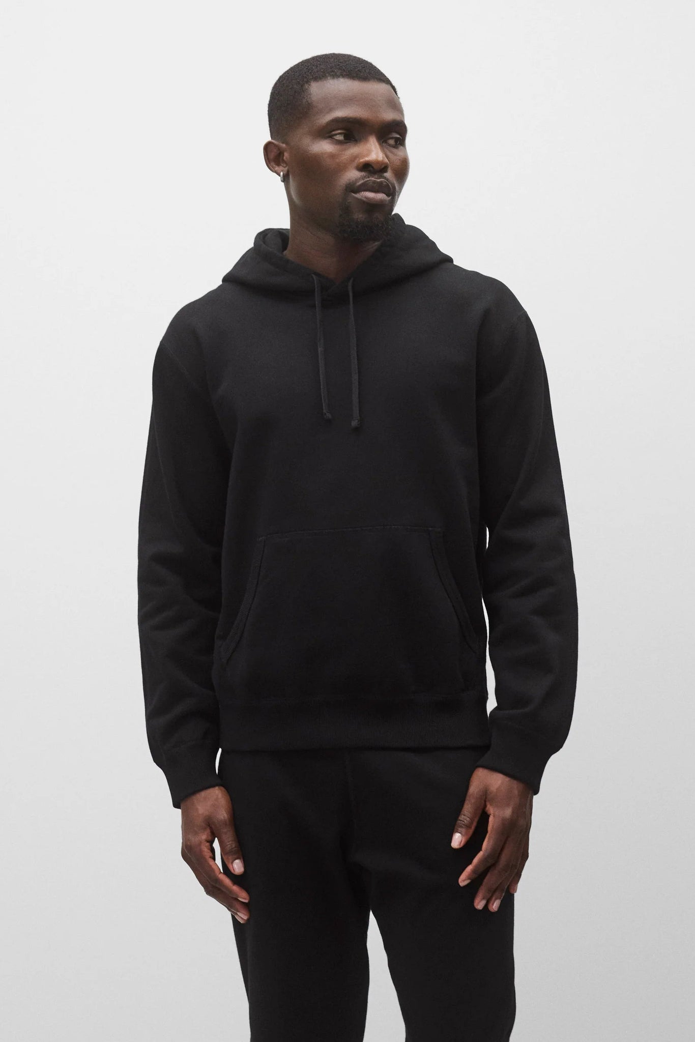 Reigning Champ Midweight Terry Standard Hoodie Men Black