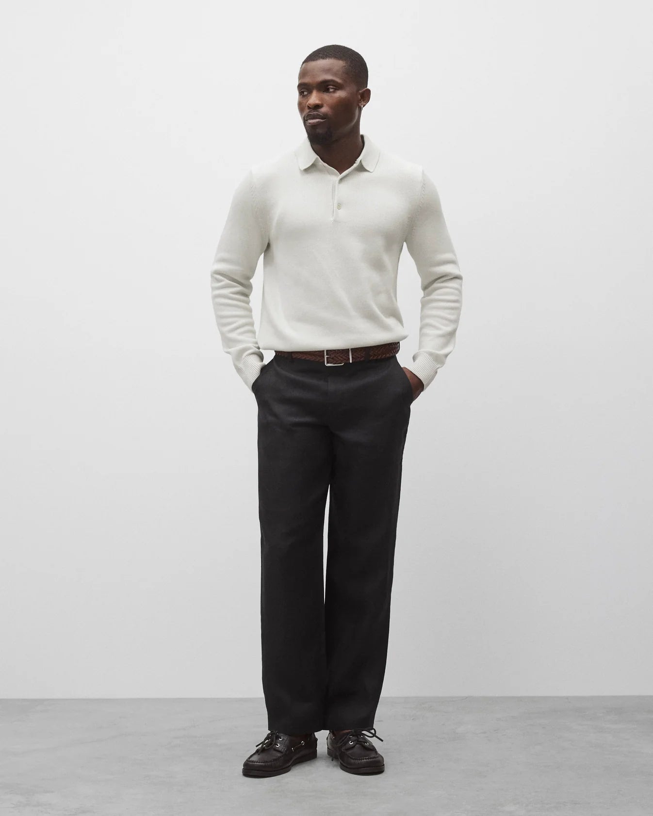 Reigning Champ Linen Venue Standard Pant Men Black