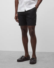 Reigning Champ Linen Venue Standard Short 7" Men Black