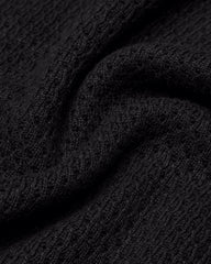 Reigning Champ Cotton Linen Victor Polo Men Black