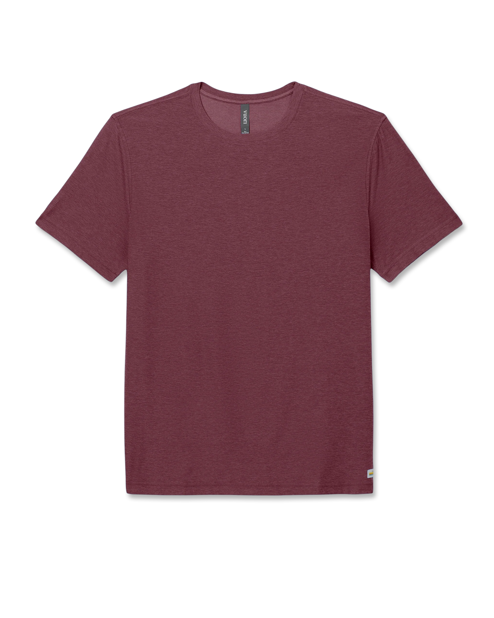 Vuori Strato Tech Tee Men Fig Heather