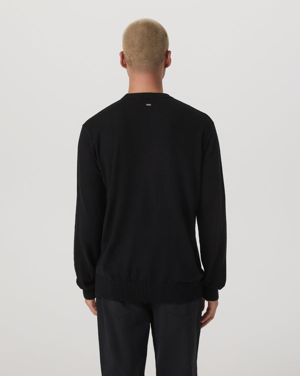 Vuori Fluent Sweater Men Black