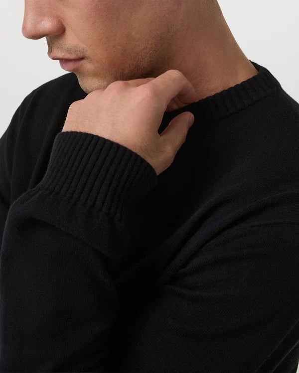 Vuori Fluent Sweater Men Black