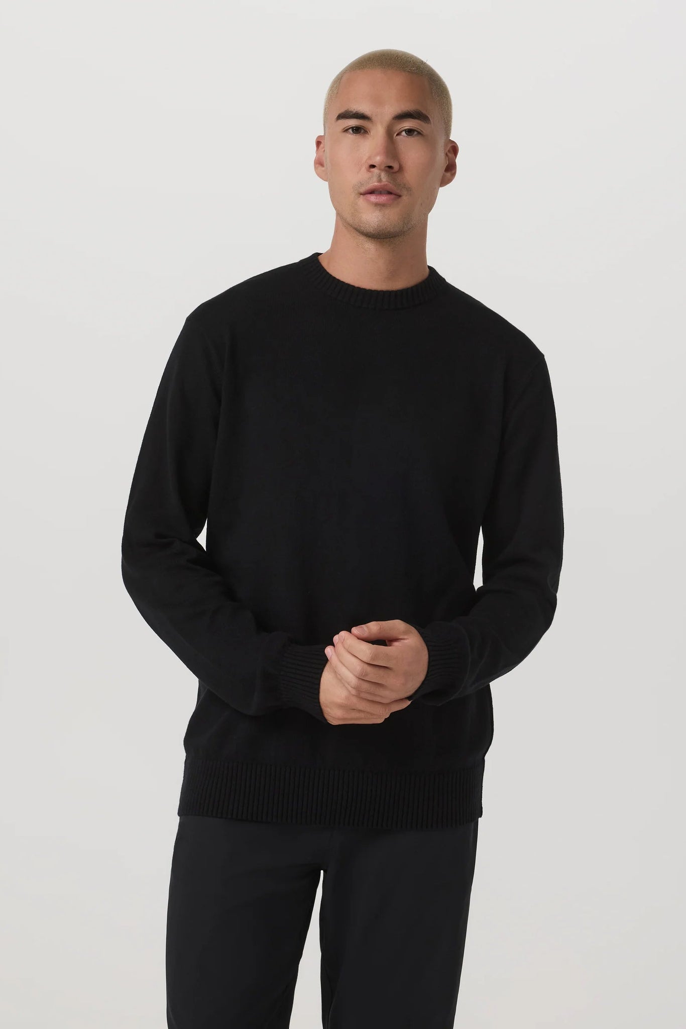 Vuori Fluent Sweater Men Black