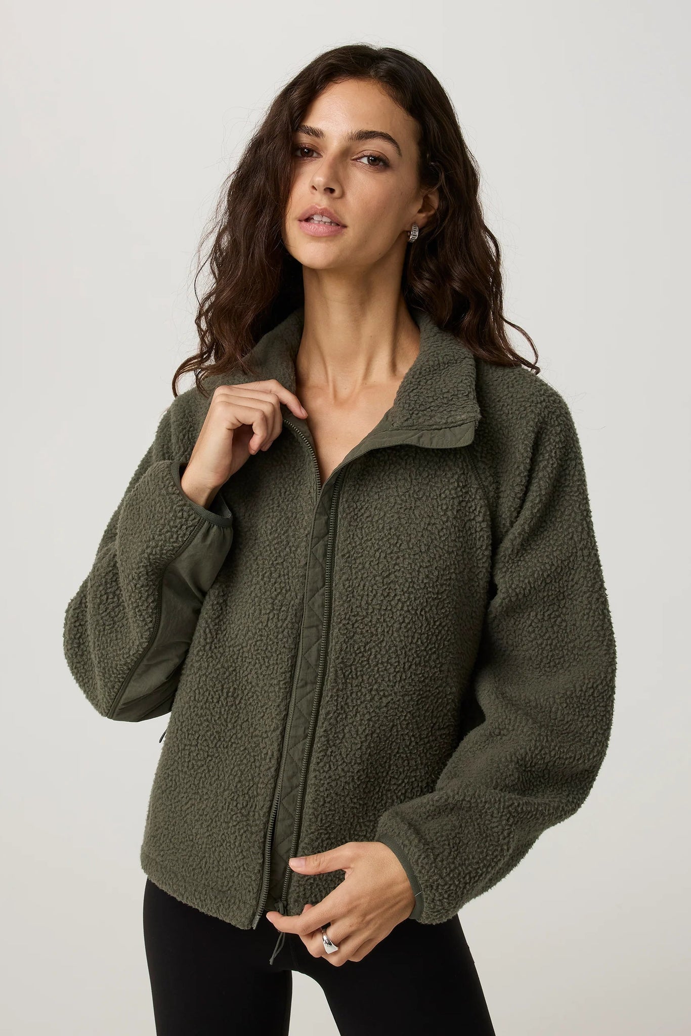 Vuori Alpine Jacket Women Army