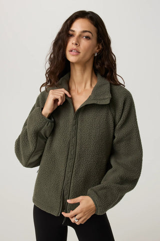 Vuori Alpine Jacket Women Army