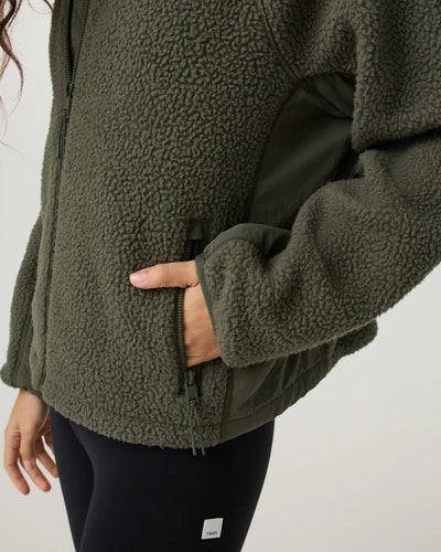 Vuori Alpine Jacket Women Army