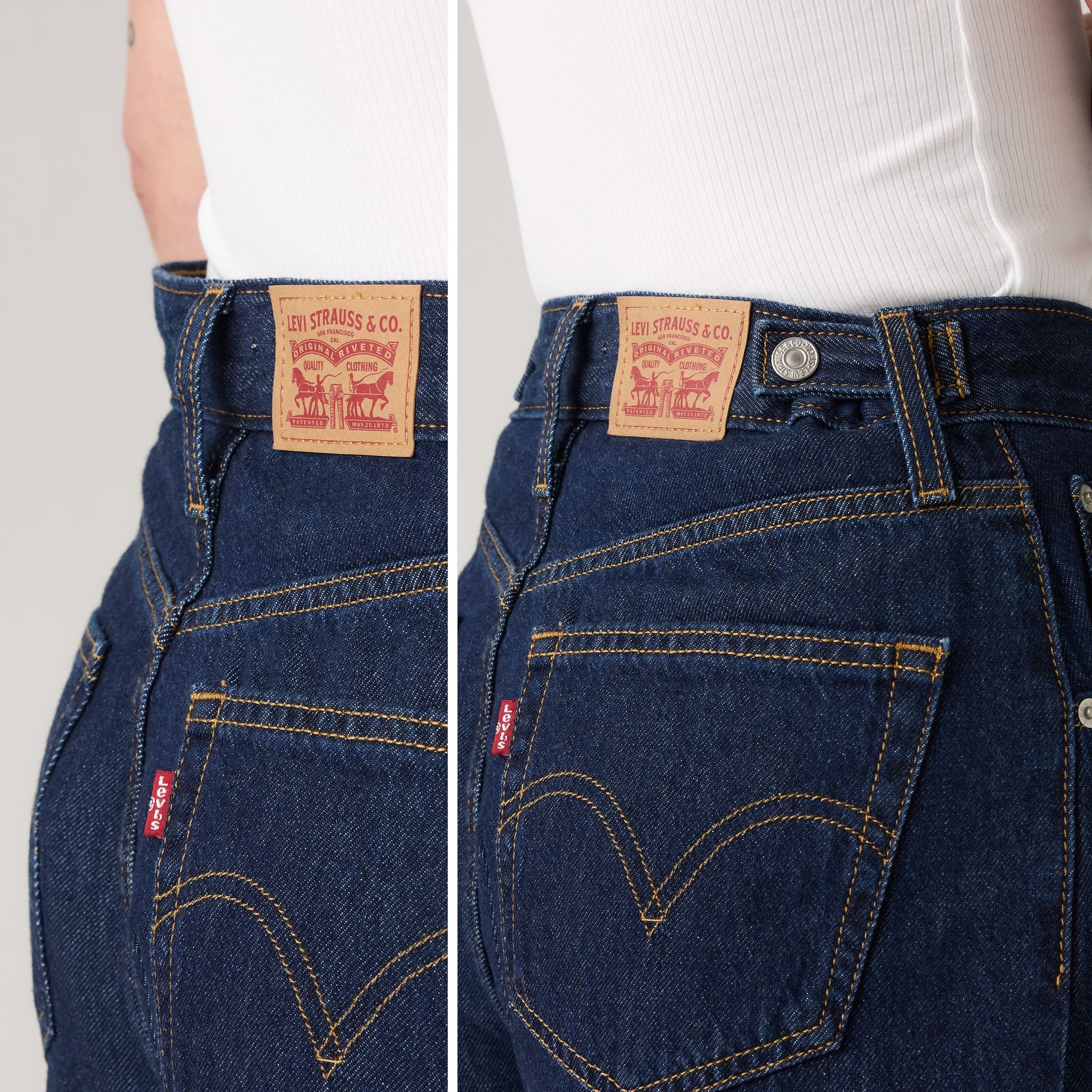 Levi's Cinch Baggy Women Reign of the Rinse