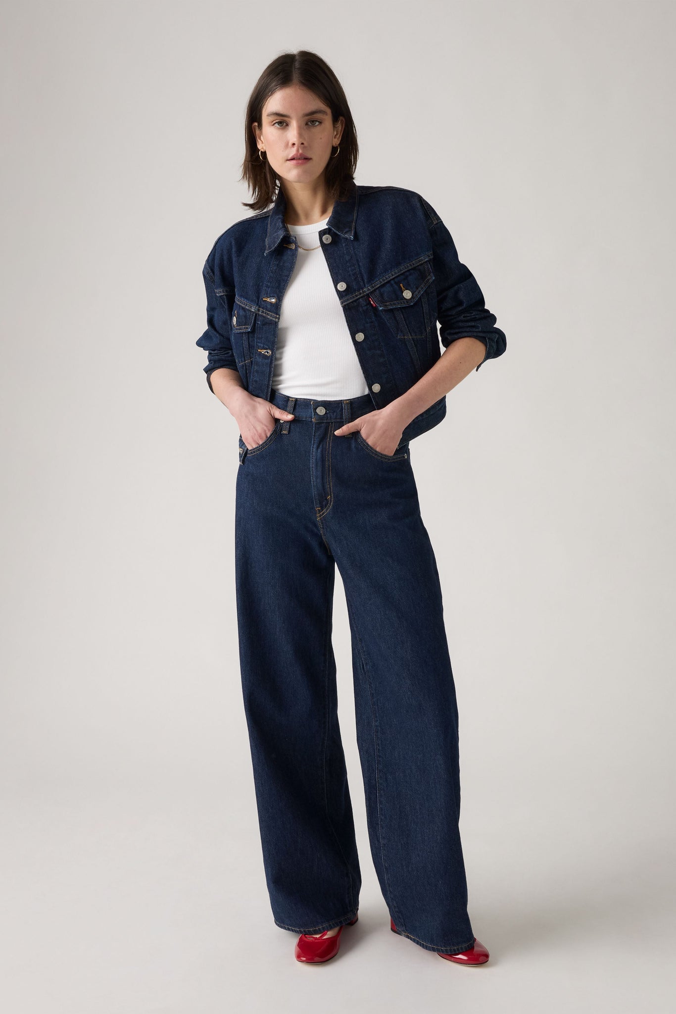 Levi's Cinch Baggy Women Reign of the Rinse
