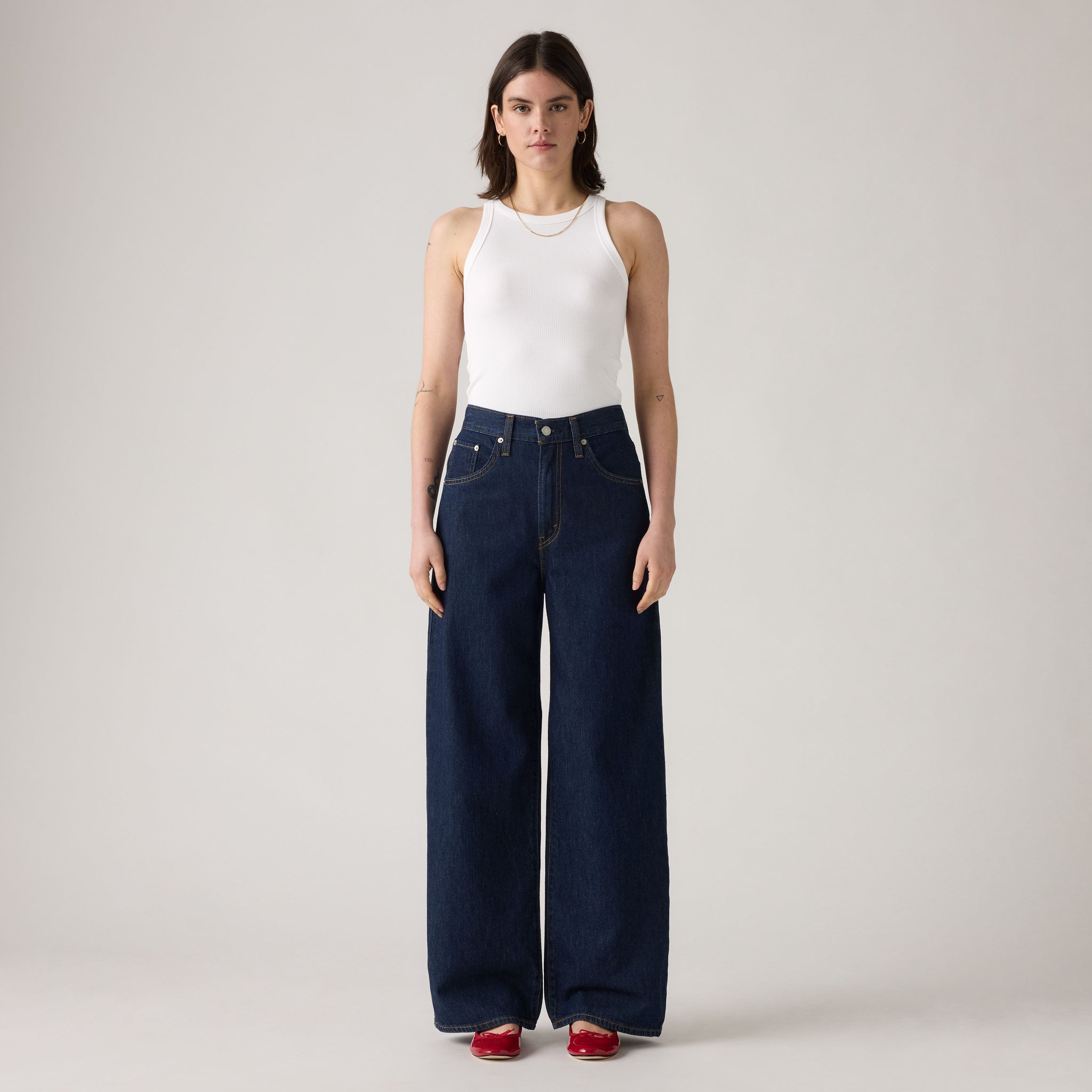 Levi's Cinch Baggy Women Reign of the Rinse