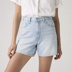Levi's Cinch Mid Thigh Short Women Abraided Art