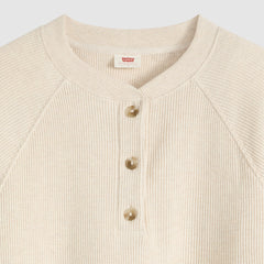 Levi's Lassen Henley Women Oatmeal Heather