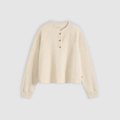 Levi's Lassen Henley Women Oatmeal Heather