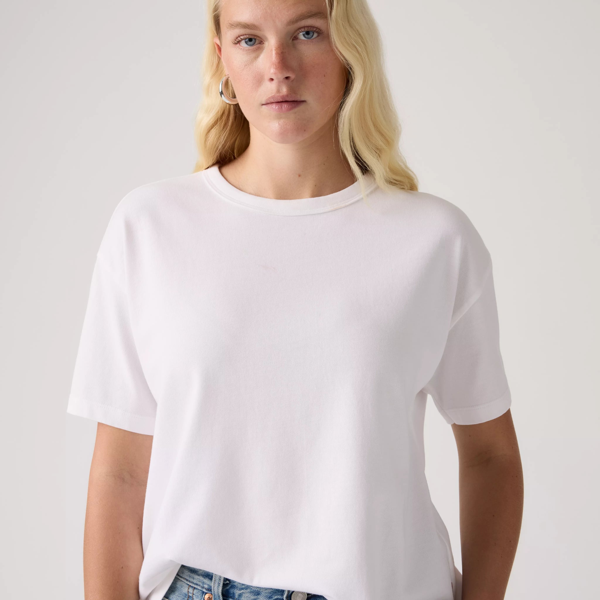 Levi's Vintage SS Tee Women Bright White Heavyweight