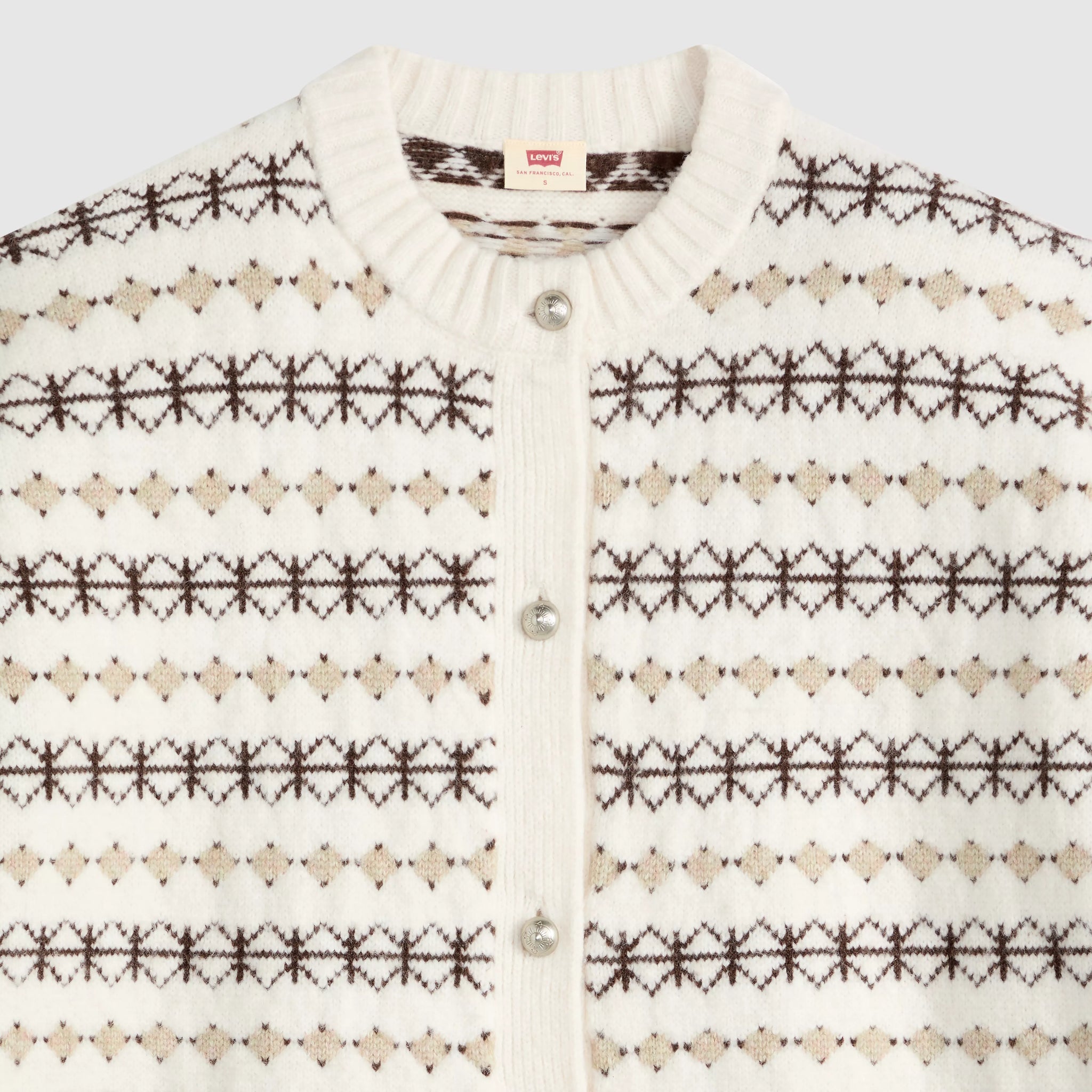 Levi's Charlotte Crewneck Cardigan Women Claire
