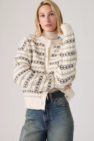 Levi's Charlotte Crewneck Cardigan Women Claire