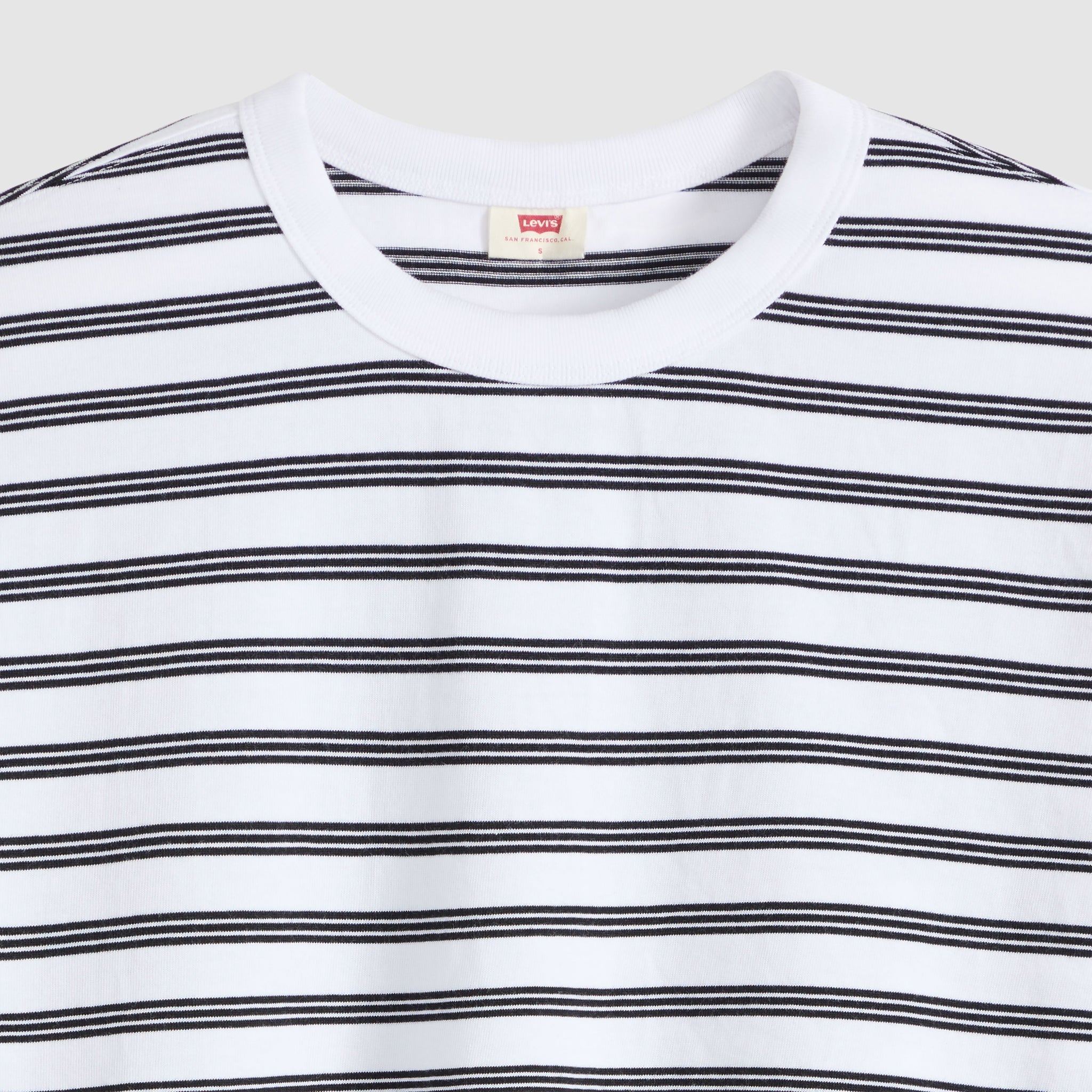 Levi's Vintage LS Tee Women Paloma Stripe Bright White
